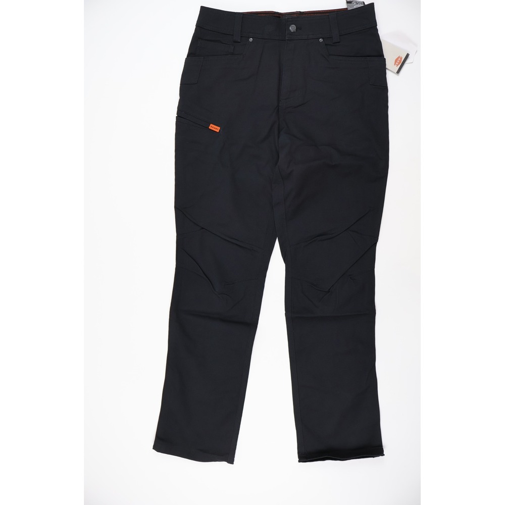 BRUNT Work Pants The Martin Straight Fit Black Solid 31x34 NWT